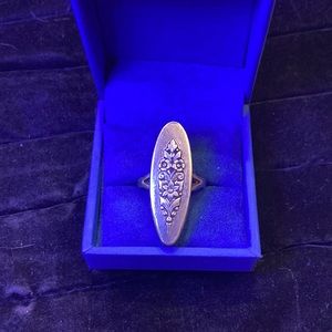 German Silver spoon ring